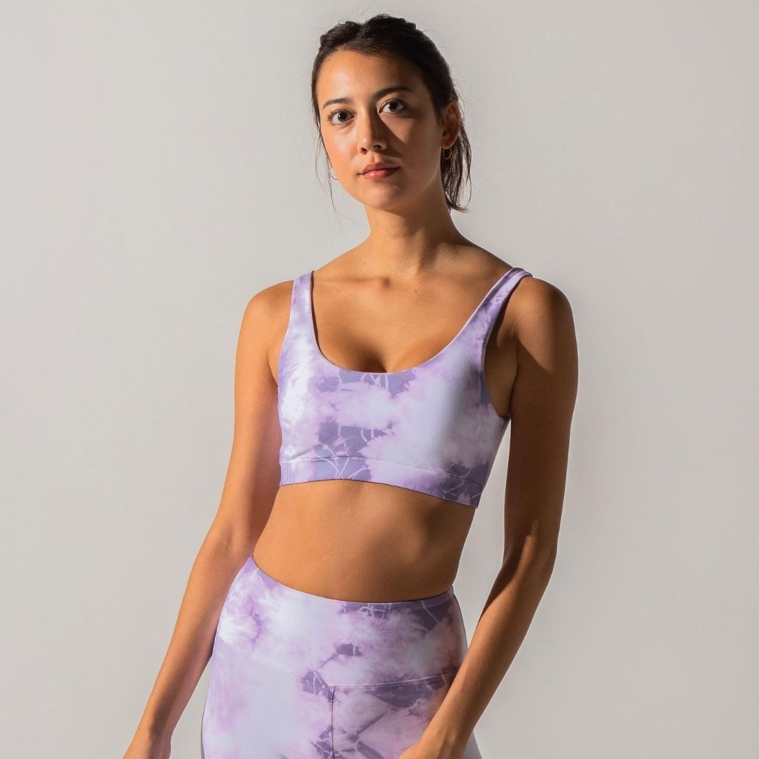 Core Sports Bra - Sage Green Tie Dye – Upper Park