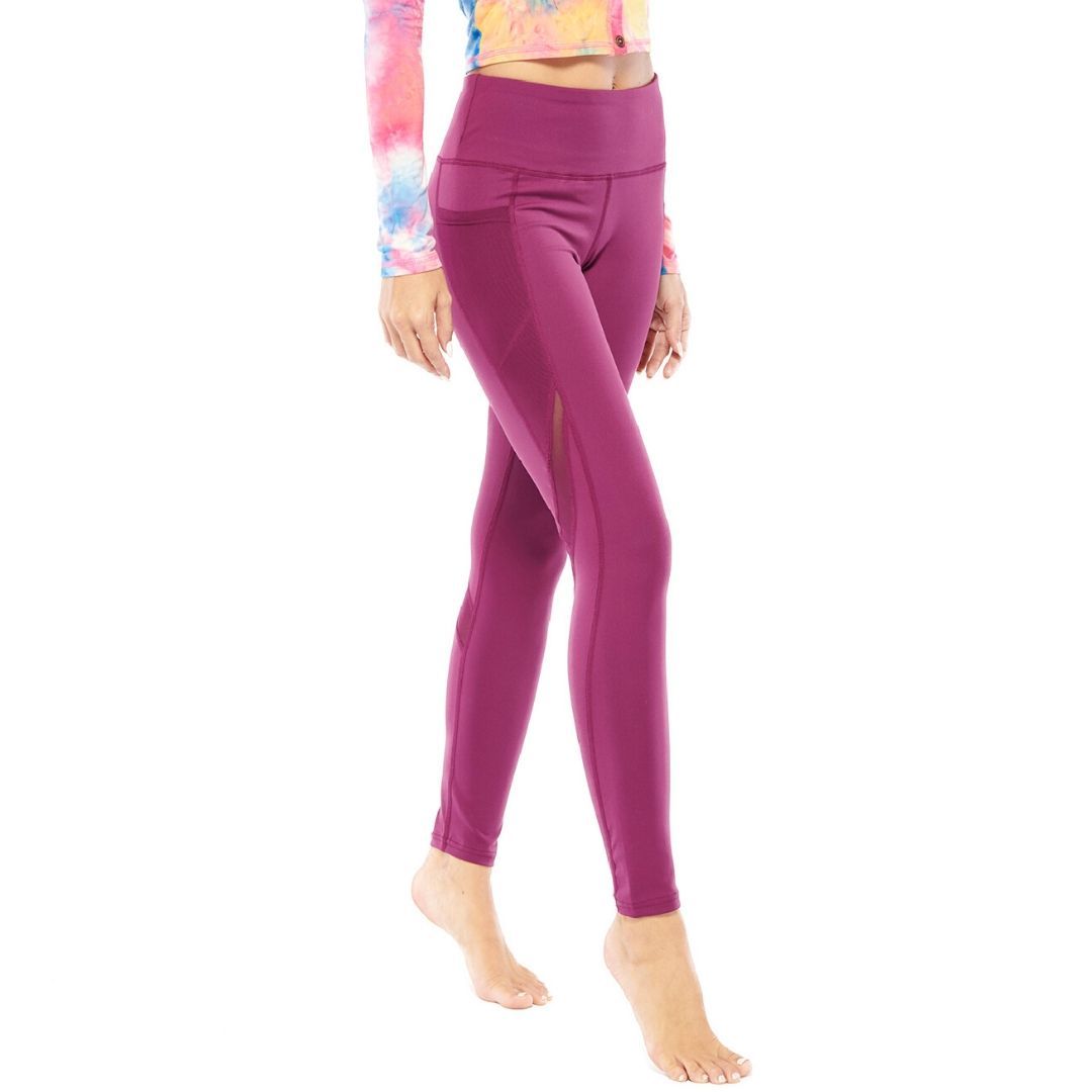 Leggings with Concealed Side Pocket & Drawstring Closure - Purple Glory  Printed in Aurangabad-Maharashtra at best price by Jockey Exclusive Store -  Justdial