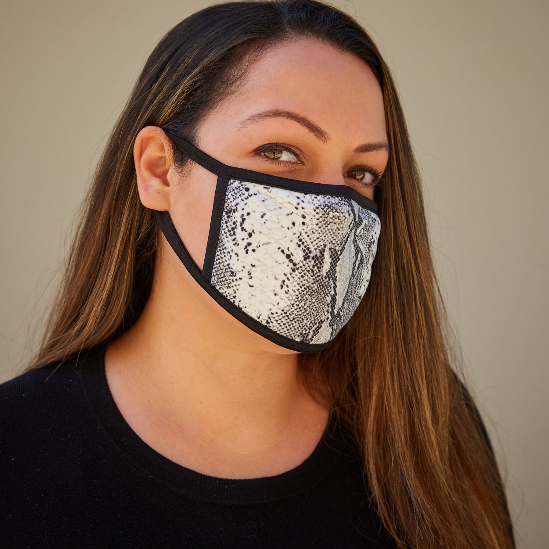 3-Pack Python Face Masks – Yoga Society